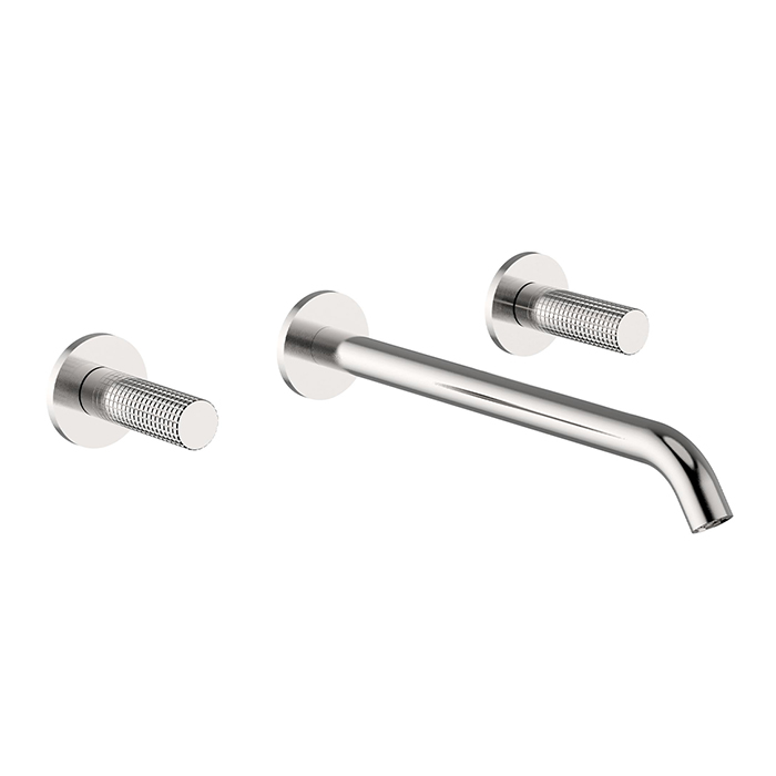 Cisal X32 Смеситель для раковины, встраиваемый, излив:, цвет: Brushed Stainless Steel