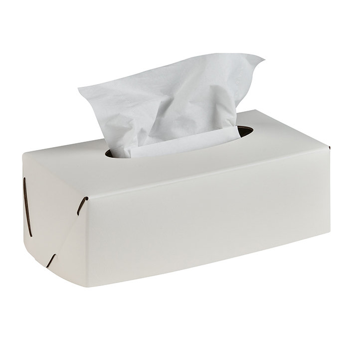 Colombo Adj Салфетница Kleenex, цвет: белый/панна котта