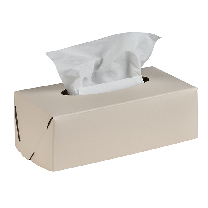 Colombo Adj Салфетница Kleenex, цвет: панна котта/белый
