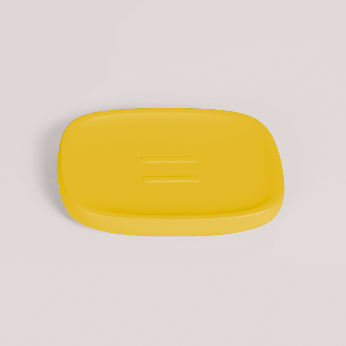 Colombo Mood Мыльница настольная, цвет: Lemon Yellow