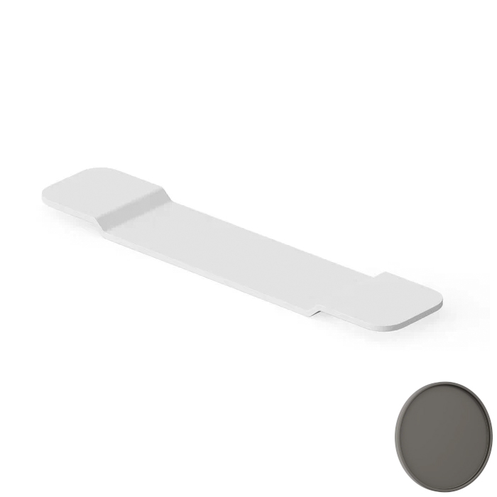 Dea Design Accessories Полочка для ванны, подвесная, цвет: graphite