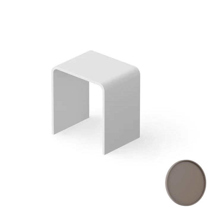 Dea Design Accessories Стул, напольный, цвет: grey brown