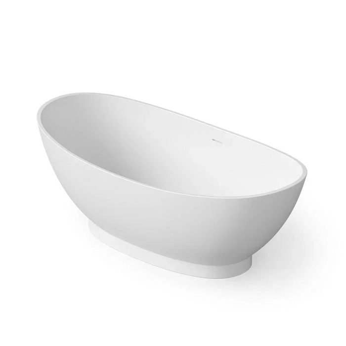 Dea Design Elegant Ванна, отдельностоящая, Solid Surface, цвет: White №18