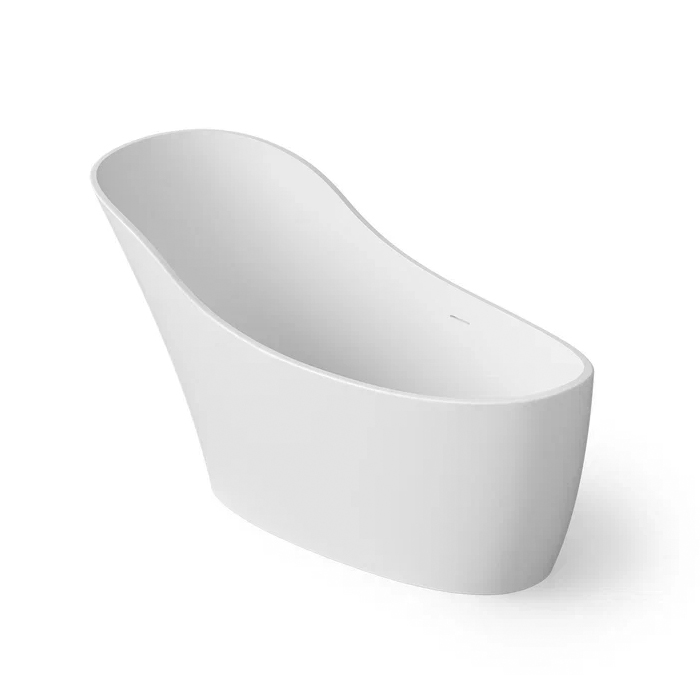 Dea Design Elegant Ванна, отдельностоящая, Solid Surface, цвет: White №18