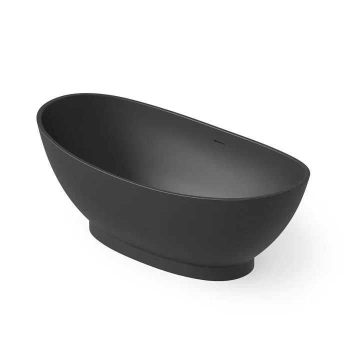 Dea Design Elegant Ванна, отдельностоящая, Solid Surface, цвет: Black №16