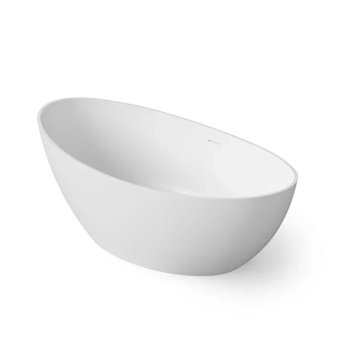 Dea Design Elegant Ванна, отдельностоящая, Solid Surface, цвет: White №18
