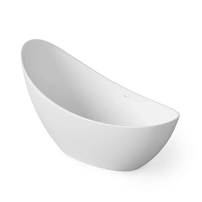 Dea Design Elegant Ванна, отдельностоящая, Solid Surface, цвет: White №18
