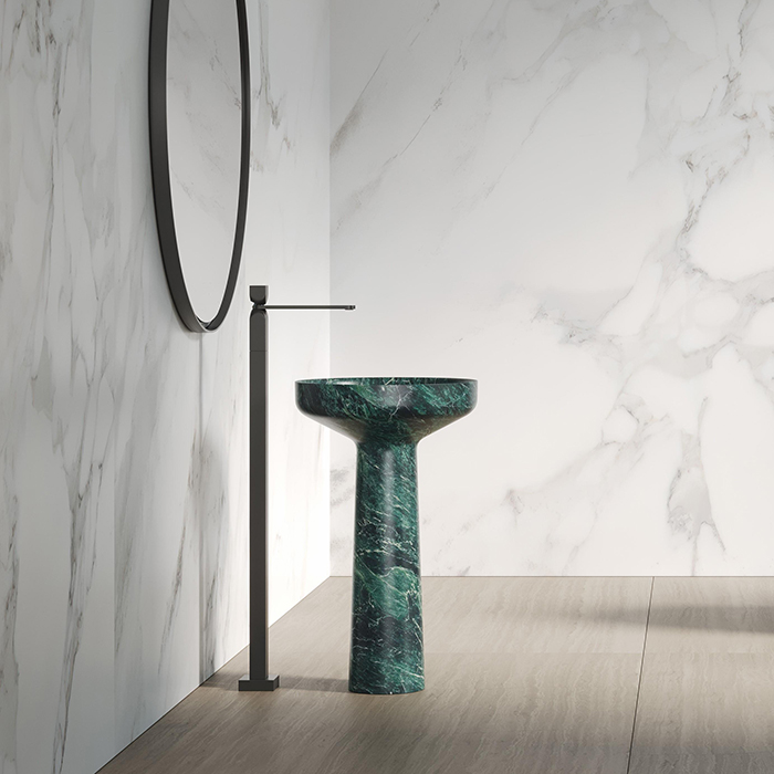 Dea Design Marble Venezia Раковина, напольная, без отв, мрамор, цвет: Stone Green
