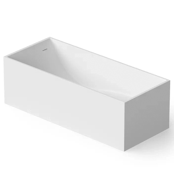 Dea Design Modern Ванна, отдельностоящая, Solid Surface, цвет: White №18