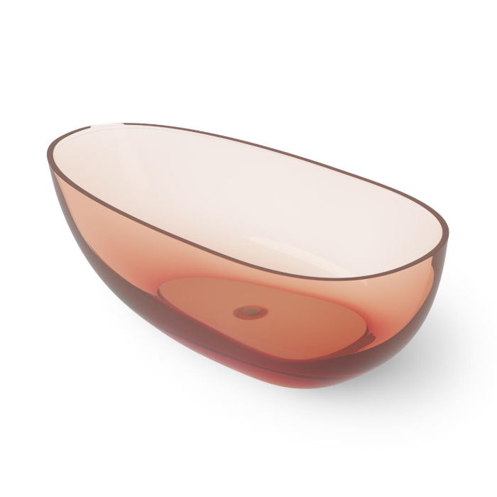 Dea Design Modern Ванна, отдельностоящая, цвет: brown copper