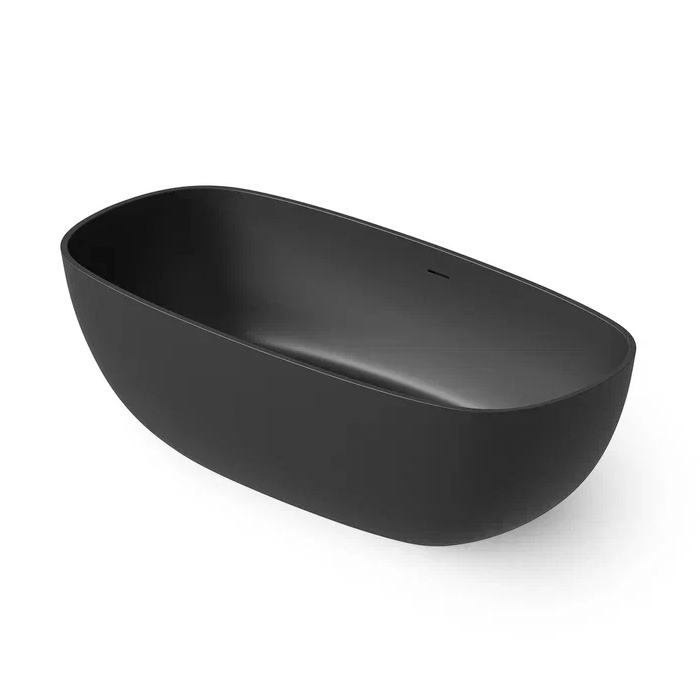 Dea Design Modern Ванна, отдельностоящая, Solid Surface, цвет: Black №16