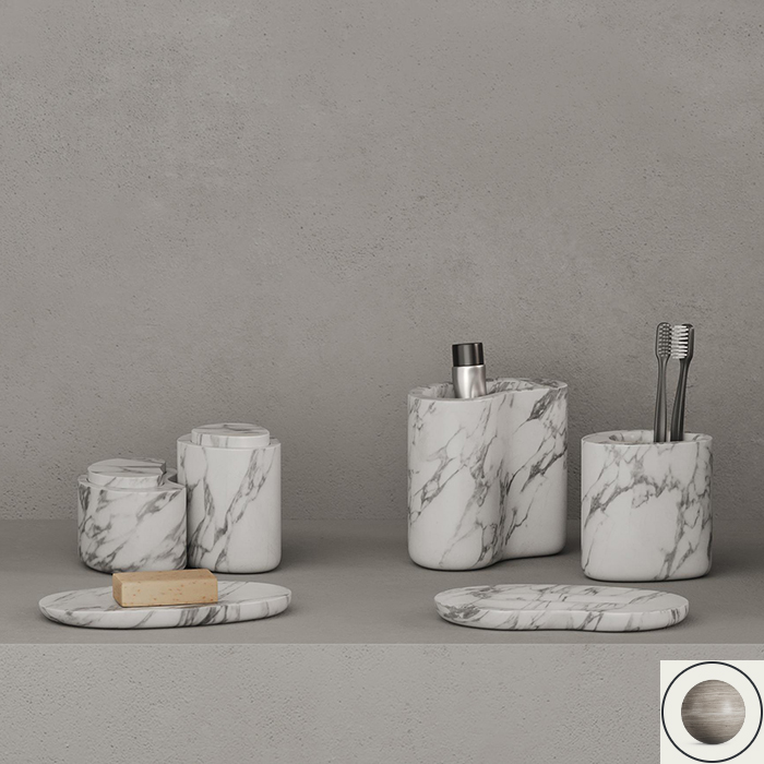 Dea Design Мыльница настольная, цвет: Stone Silk