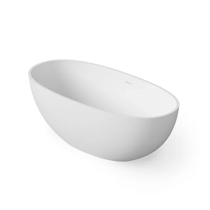 Dea Design Nature Ванна, отдельностоящая, Solid Surface, цвет: White №18