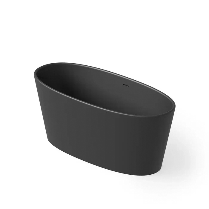 Dea Design Nature Ванна, отдельностоящая, Solid Surface, цвет: Black №16