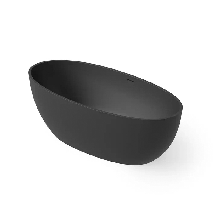 Dea Design Nature Ванна, отдельностоящая, Solid Surface, цвет: Black №16