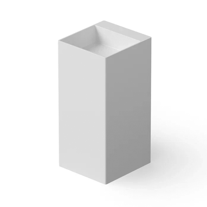 Dea Design Pedestal Basin Раковина, напольная, без отв, Solid Surface, цвет: White №18