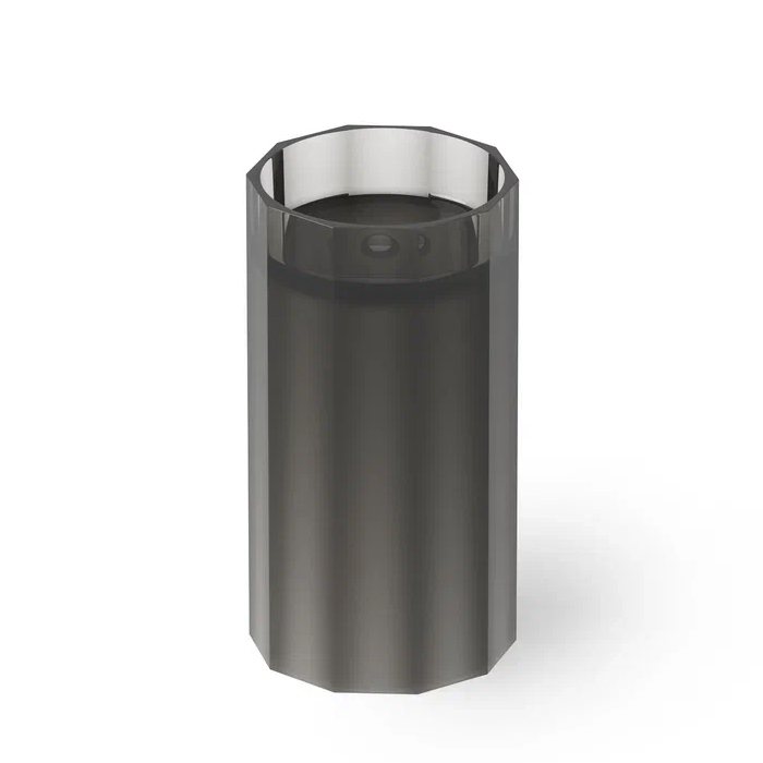 Dea Design Pedestal Basin Раковина, напольная, без отв, Glasstech, прозрачная смола, цвет: Smoky Black R4