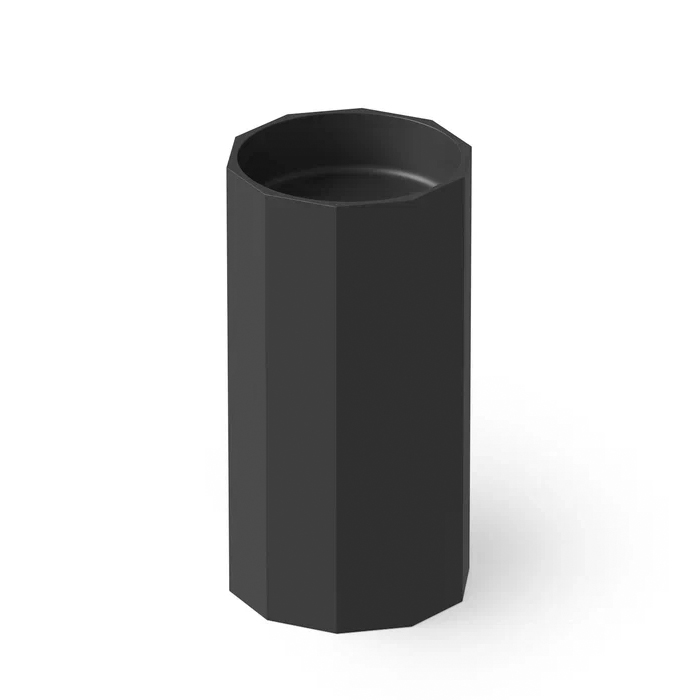 Dea Design Pedestal Basin Раковина, напольная, без отв, Solid Surface, цвет: Black №16