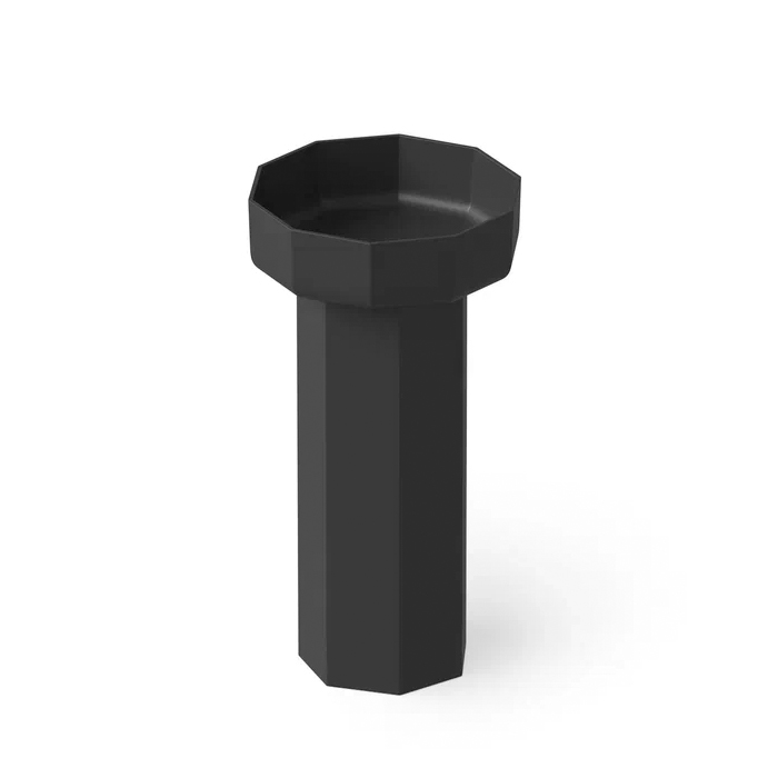 Dea Design Pedestal Basin Раковина, напольная, без отв, Solid Surface, цвет: Black №16