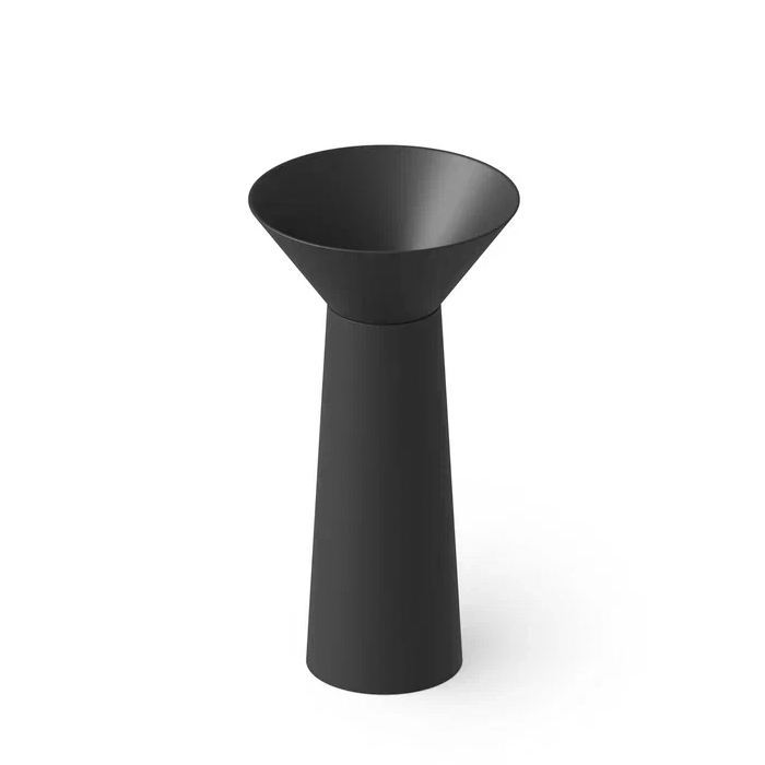 Dea Design Pedestal Basin Раковина, напольная, без отв, Solid Surface, цвет: Black №16
