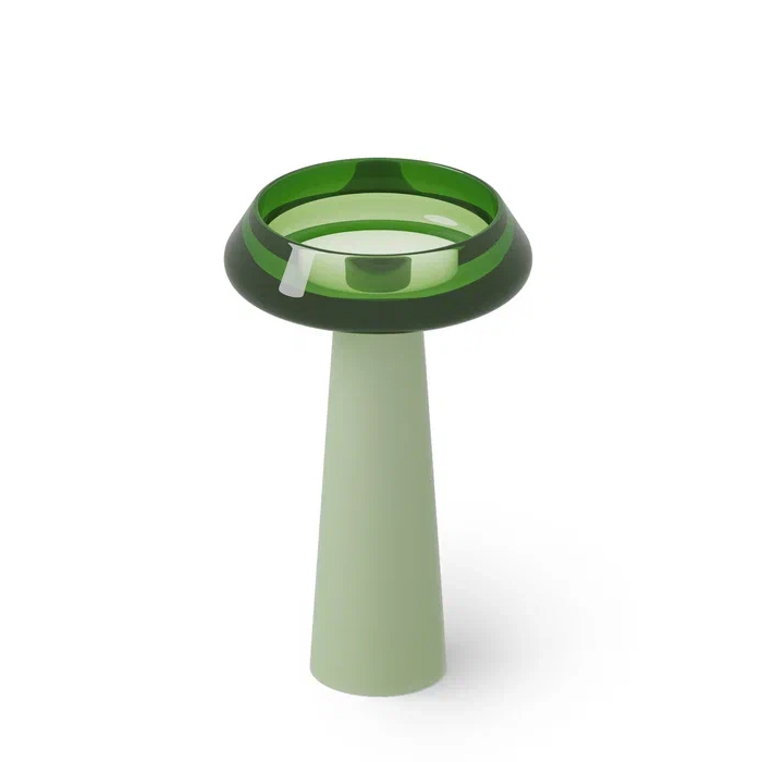 Dea Design Pedestal Basin Раковина, напольная, без отв, Glasstech, прозрачная смола, цвет: Emerald R3