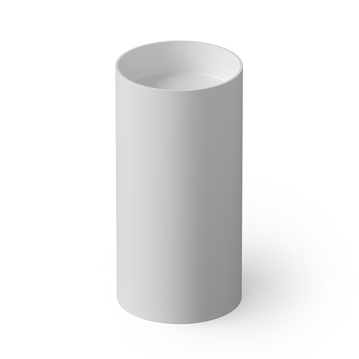 Dea Design Pedestal Basin Раковина напольная, цвет: белый