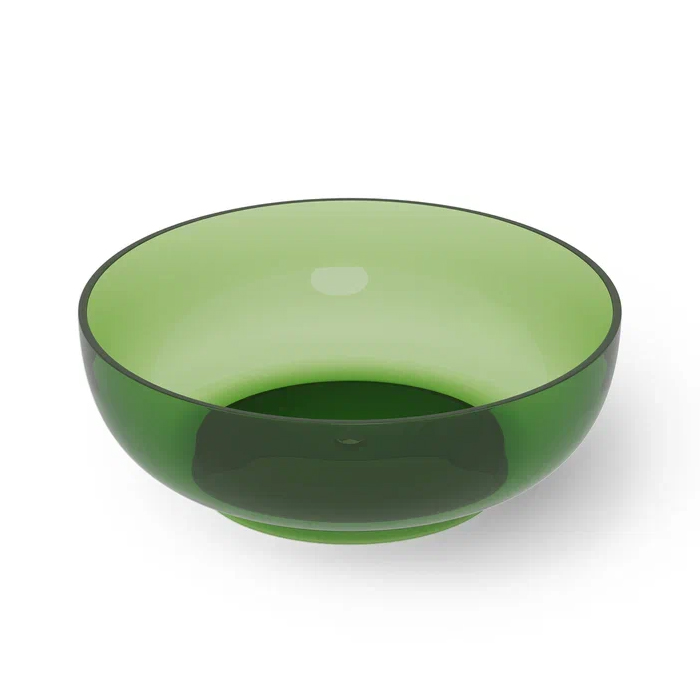 Dea Design Round Ванна, отдельностоящая, Glasstech, прозрачная смола, цвет: Emerald R3