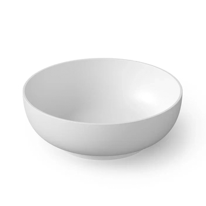 Dea Design Round Ванна, отдельностоящая, Solid Surface, цвет: White №18