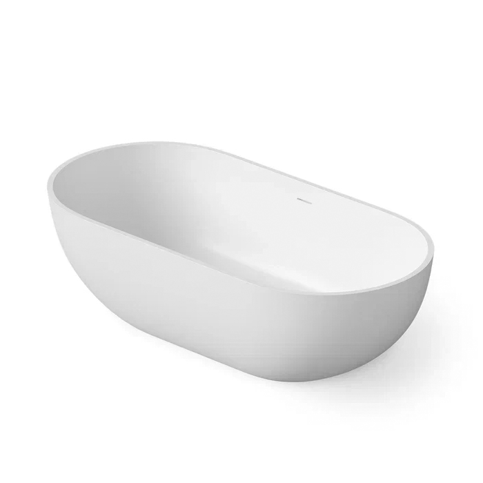 Dea Design Shadow Ванна, отдельностоящая, Solid Surface, цвет: White №18