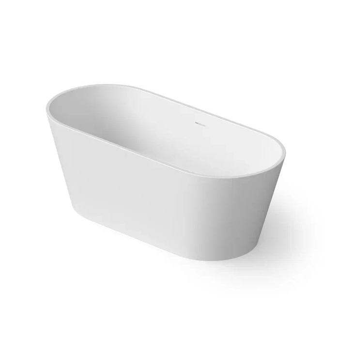 Dea Design Shadow Ванна, отдельностоящая, Solid Surface, цвет: White №18
