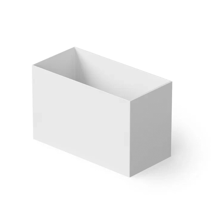 Dea Design Single Ванна, отдельностоящая, Solid Surface, цвет: White №18