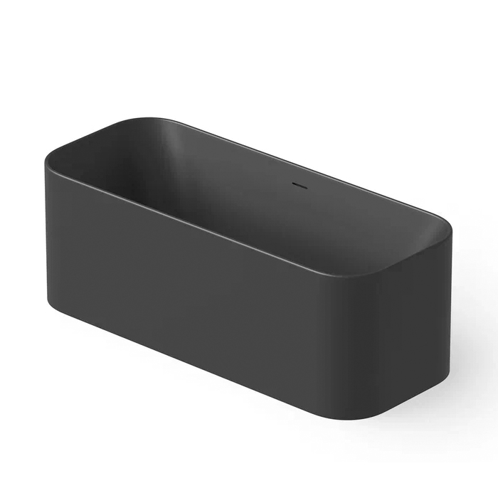 Dea Design Soul Ванна, отдельностоящая, Solid Surface, цвет: Black №16