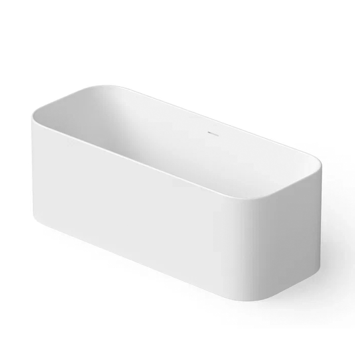 Dea Design Soul Ванна, отдельностоящая, Solid Surface, цвет: White №18