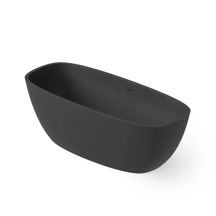 Dea Design Soul Ванна, отдельностоящая, Solid Surface, цвет: Black №16