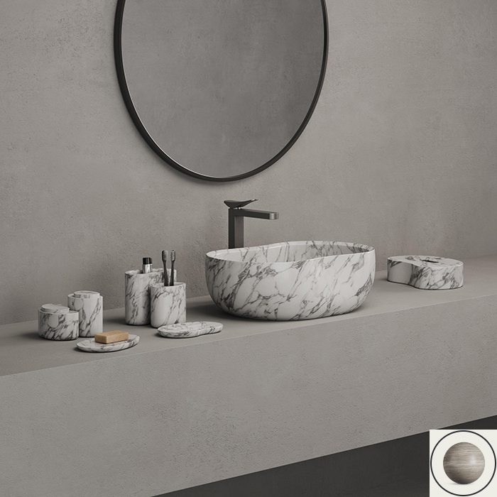 Dea Design Стакан настольный, цвет: Stone Silk