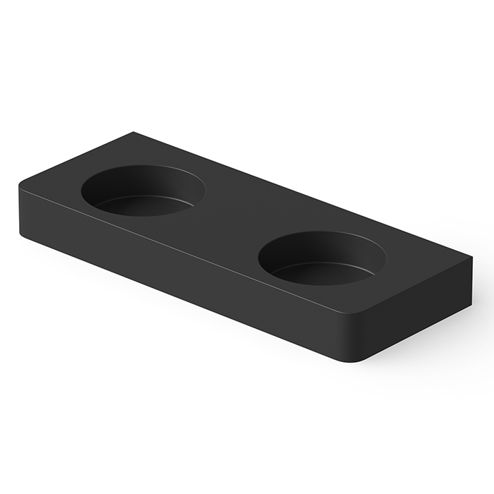 Dea Design Washbasins Раковина, накладная, без отв, Solid Surface, цвет: Black №16
