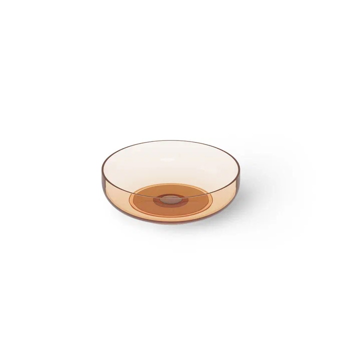 Dea Design Washbasins Раковина, накладная, без отв, Glasstech, прозрачная смола, цвет: Sunset R1