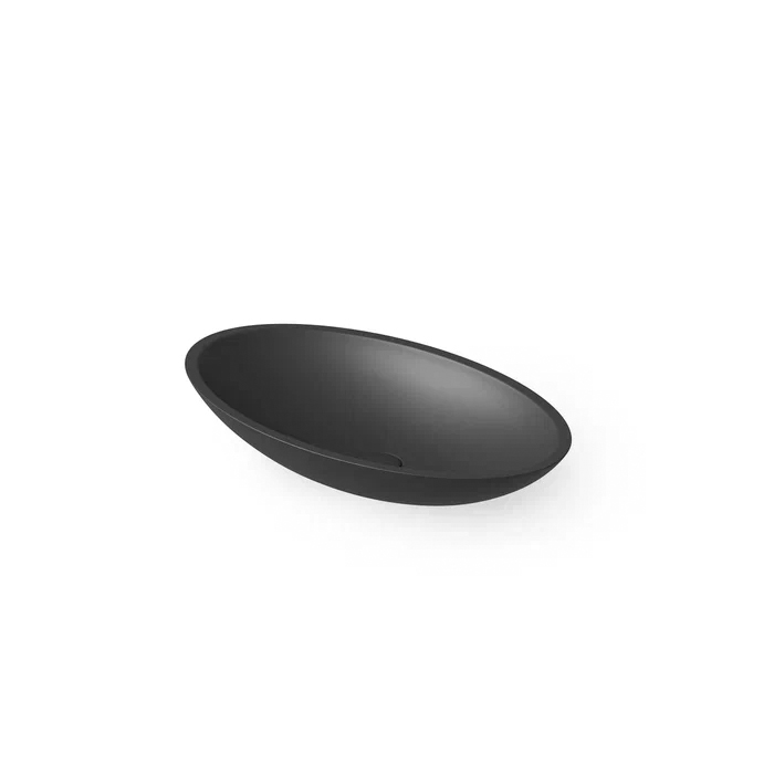 Dea Design Washbasins Раковина, накладная, без отв, Solid Surface, цвет: Black №16
