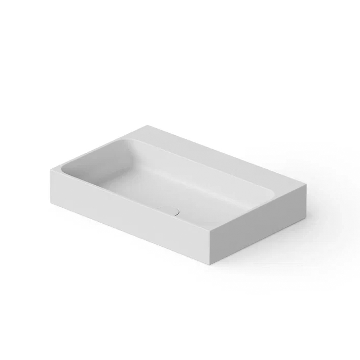 Dea Design Washbasins Раковина, накладная, без отв, Solid Surface, цвет: White №18