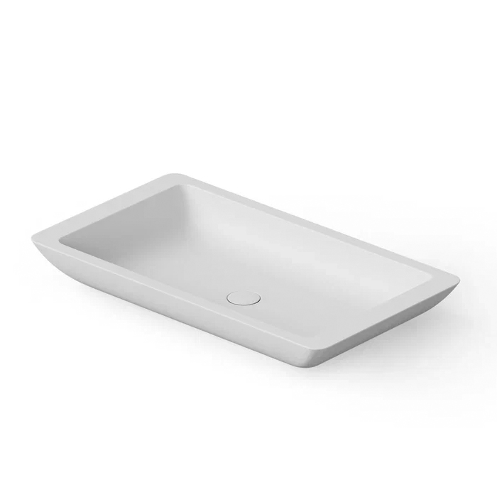 Dea Design Washbasins Раковина, накладная, без отв, Solid Surface, цвет: White №18