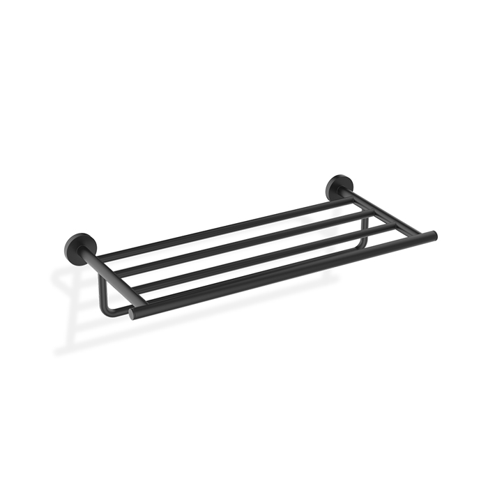 Decor Walther Basic KHT Полотенцедержатель, подвесной, цвет: черный матовый