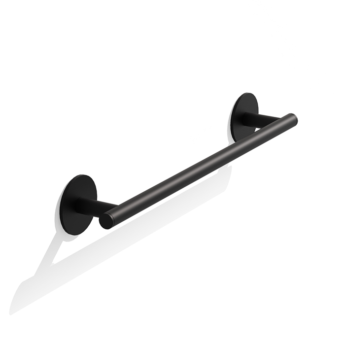 Decor Walther Basic Полотенцедержатель, подвесной, цвет: черный матовый