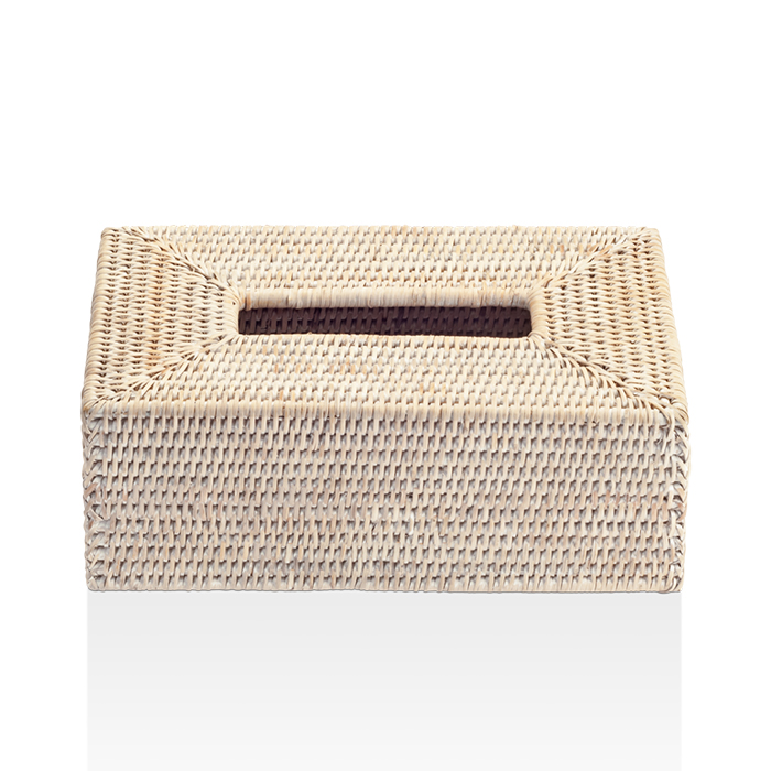 Decor Walther Basket KB Диспенсер для салфеток, настольная, цвет: ротанг светлый
