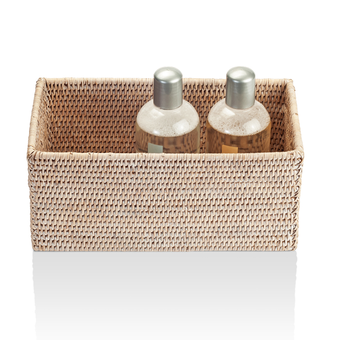 Decor Walther Basket UTB Универсальная коробка, настольная, цвет: ротанг светлый