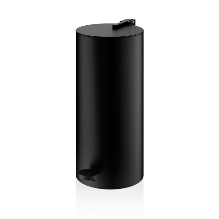 Decor Walther Bin 3 Ведро, с педалью и крышкой, напольное, цвет: черный матовый