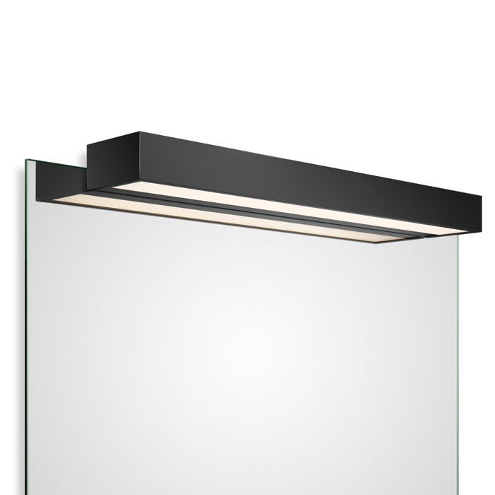 Decor Walther Box 1-60 N LED Светильник на зеркало, светодиодный, 1x LED 32.8W, цвет: черный матовый