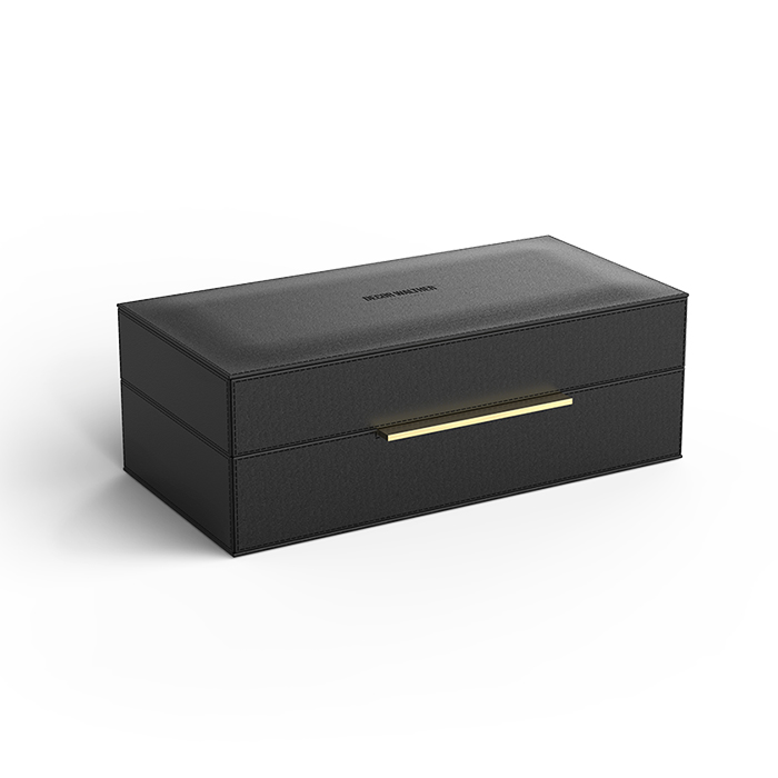 Decor Walther Brownie BOX S Коробка универсальная, искусственная кожа, цвет: черный