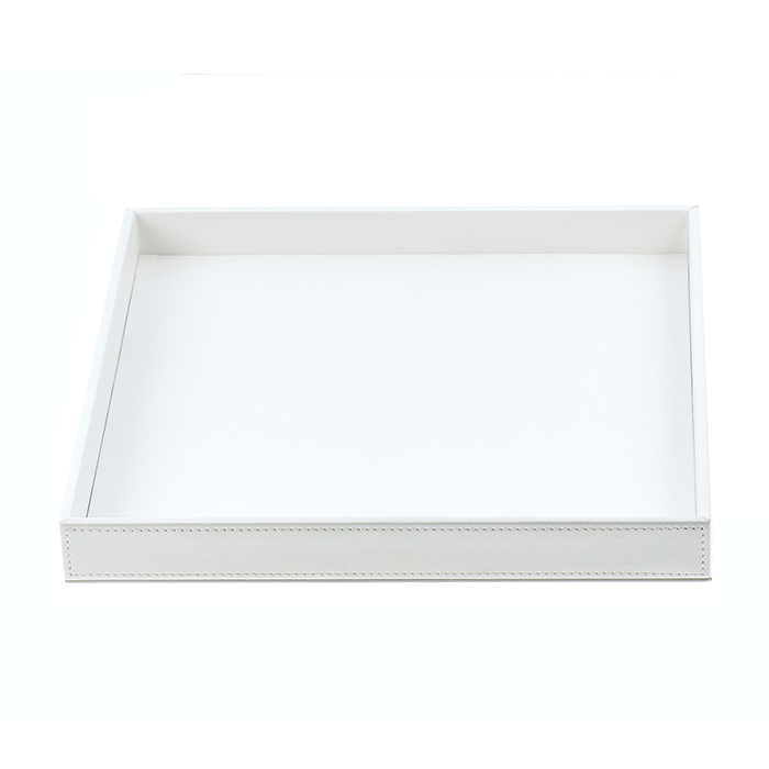 Decor Walther Brownie Tab Q Лоток универсальный, настольный, цвет: белая кожа