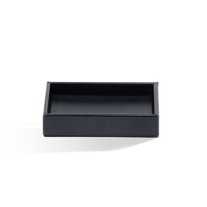 Decor Walther Brownie Tab S Лоток универсальный, настольный цвет: черная кожа