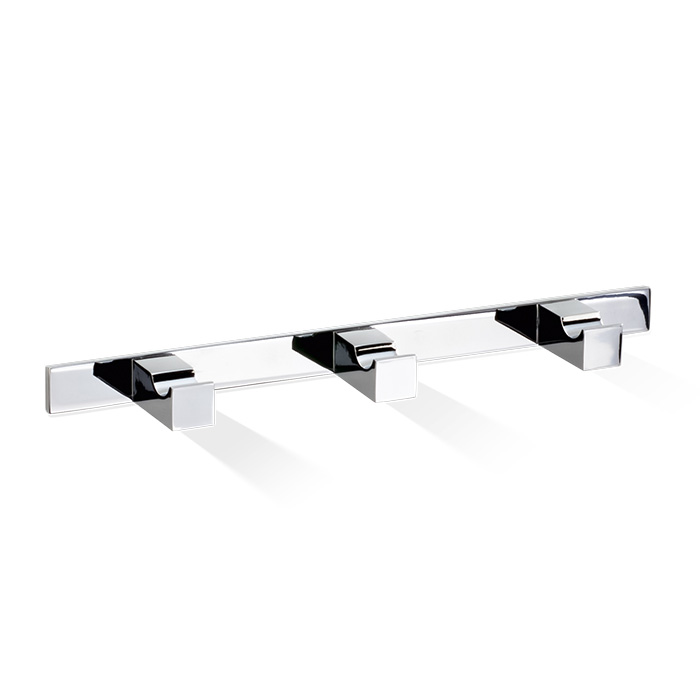 Decor Walther Corner HAK3 Панель с 3 крючками, подвесной, цвет: хром